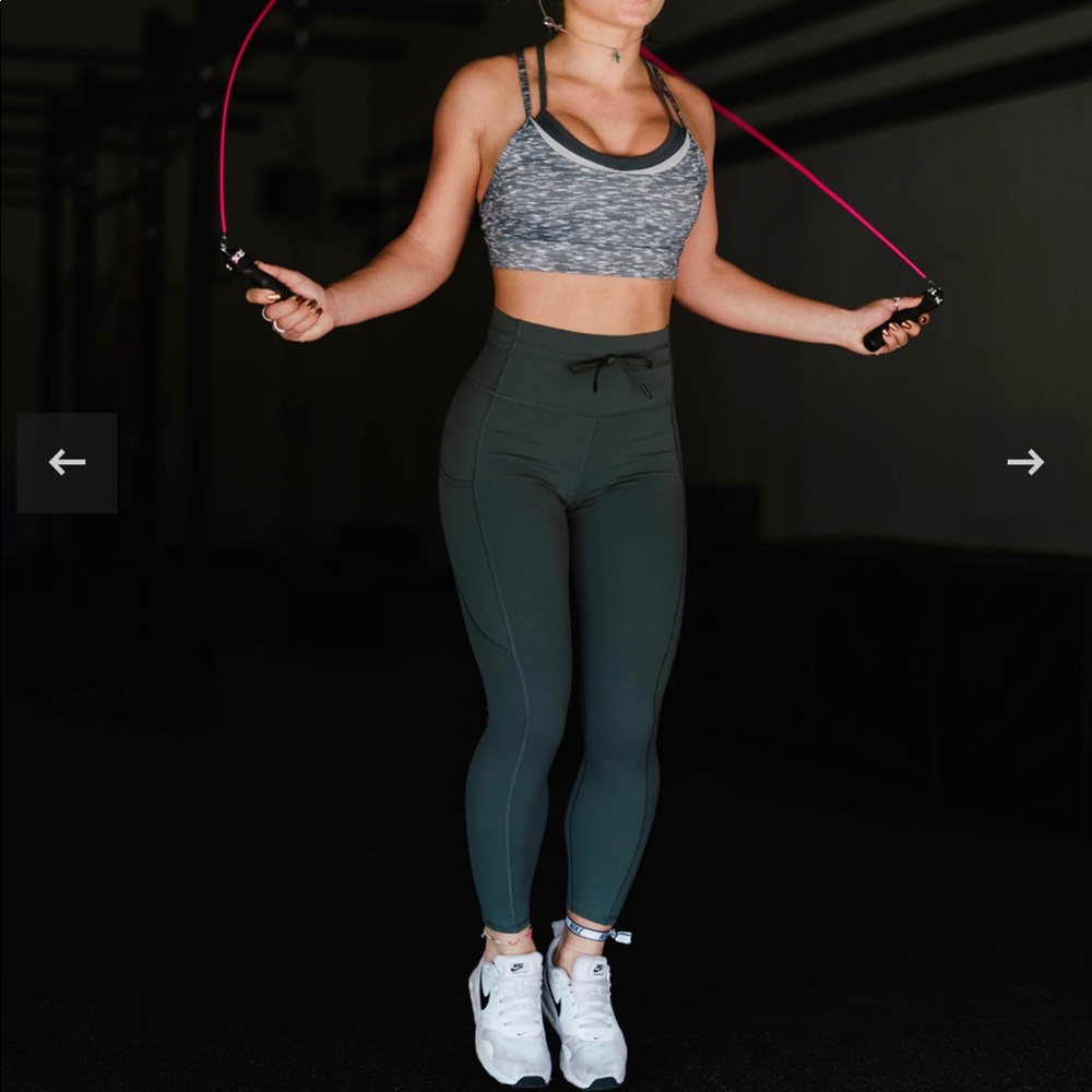 Zyia Active Sage Pocket Luxe Drawstring 24”
